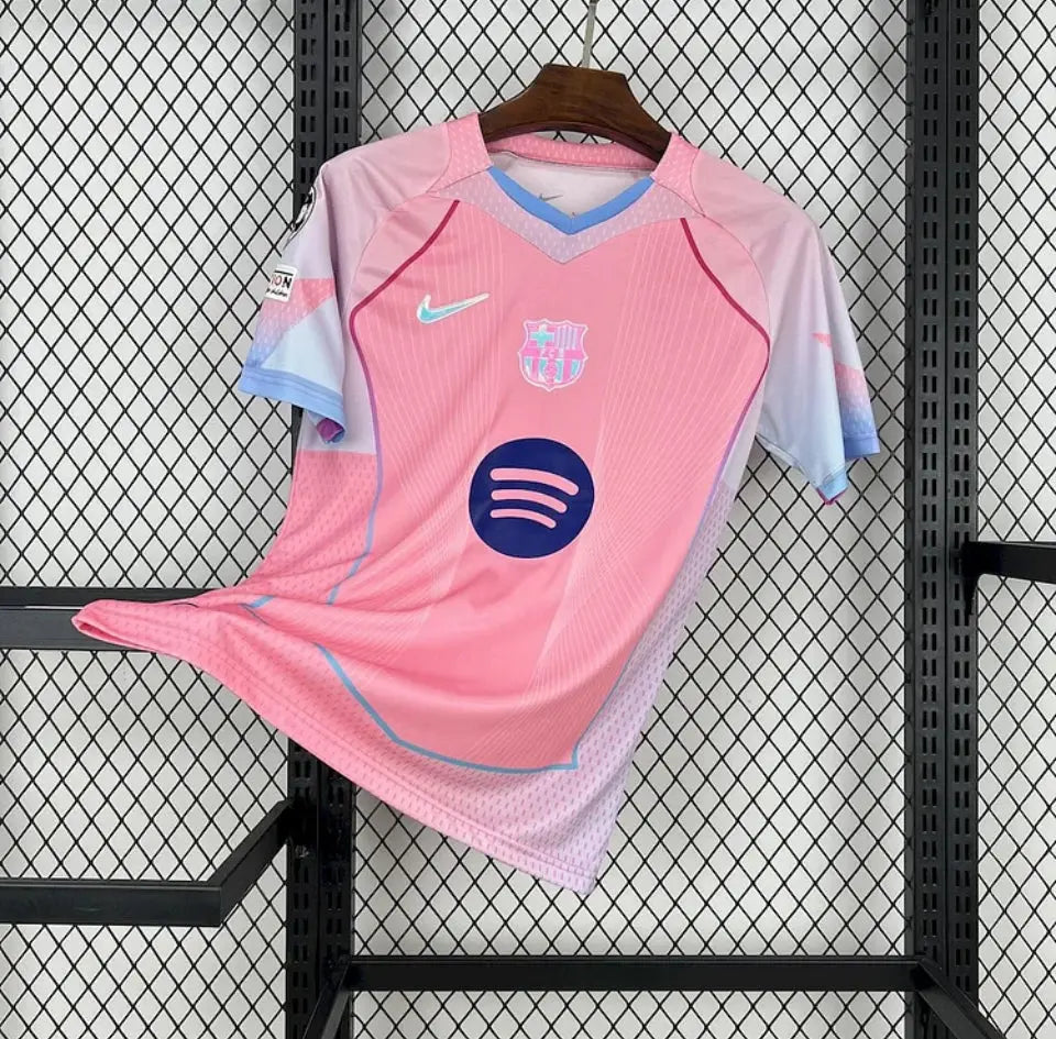 Maillot FC Barcelone UCL Konzept édition Spéciale 2025-2026 - Rose FootXStore