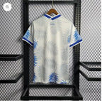 Maillot concept feuilles blanches et bleu Brésil FootXStore