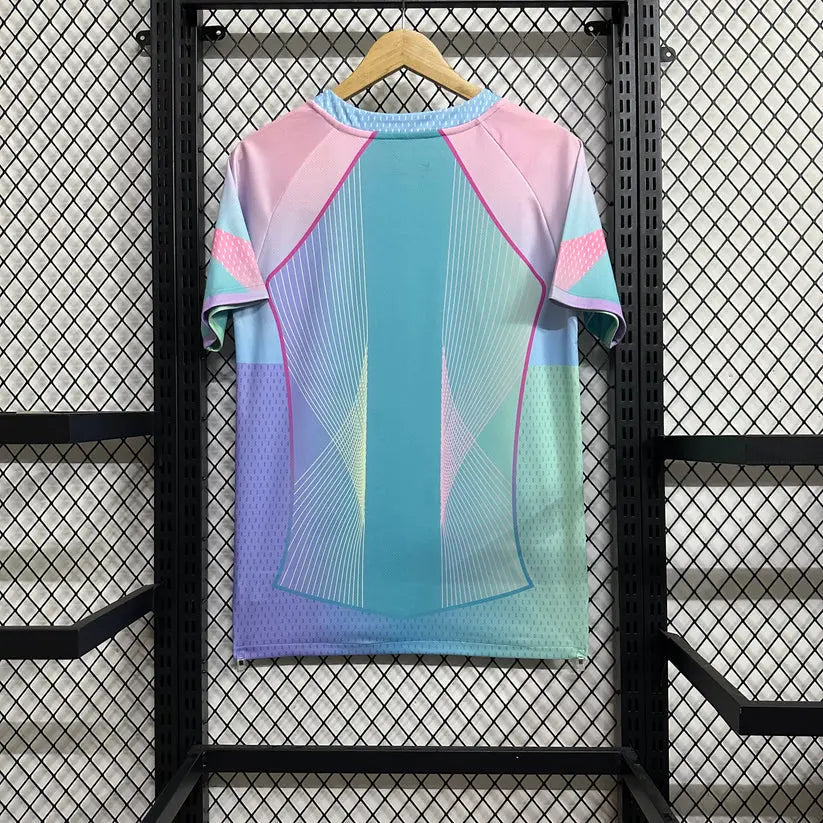 2025/2026 Barcelona Special Edition Chemise de football dégradée rose bleu FootXStore