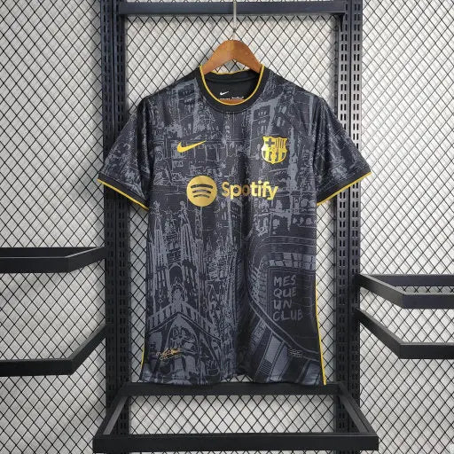 Barcelone FC maillot Black Gold Édition Spéciale 2023/24 FootXStore