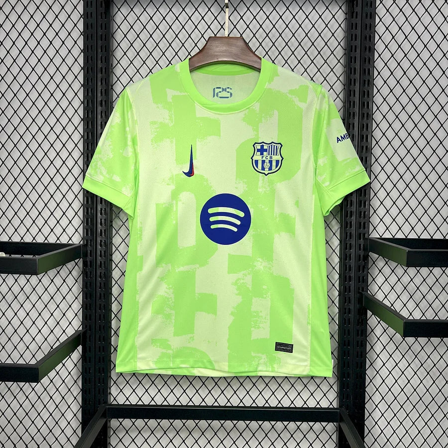Maillot FC Barcelone Third 2024-2025 - Vert FootXStore