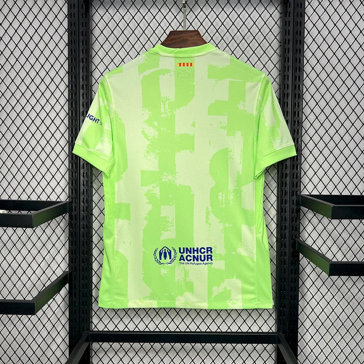 Maillot FC Barcelone Third 2024-2025 - Vert FootXStore
