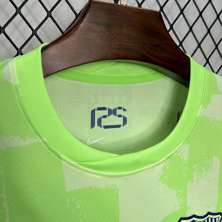 Maillot FC Barcelone Third 2024-2025 - Vert FootXStore