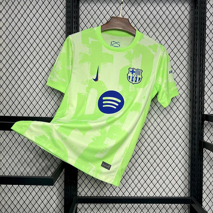 Maillot FC Barcelone Third 2024-2025 - Vert FootXStore