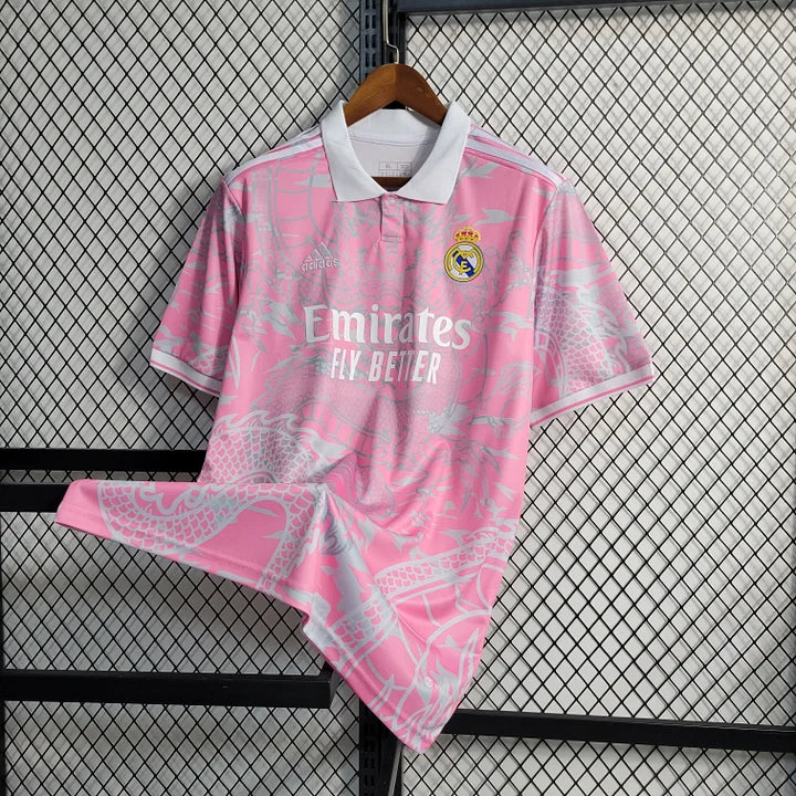 Maillot Real Madrid Dragon Chinois Édition Limitée 2023/2024 - Rose FootXStore