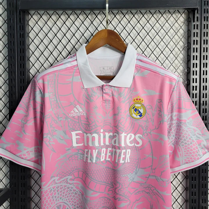Maillot Real Madrid Dragon Chinois Édition Limitée 2023/2024 - Rose FootXStore