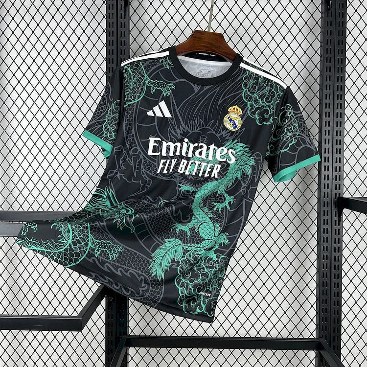 Maillot Real Madrid Dragon édition Spéciale 2025-2026 - Vert FootXStore