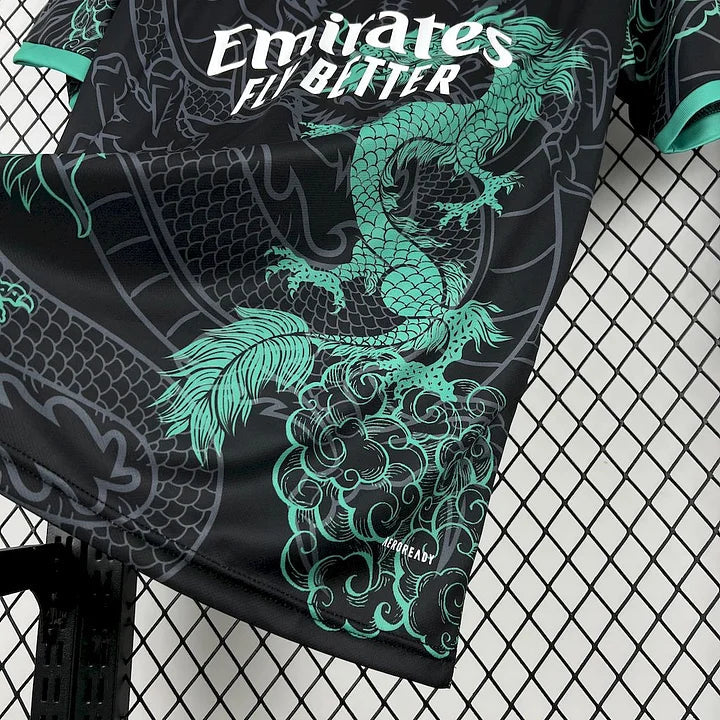 Maillot Real Madrid Dragon édition Spéciale 2025-2026 - Vert FootXStore