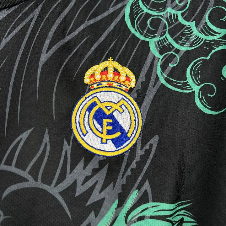 Maillot Real Madrid Dragon édition Spéciale 2025-2026 - Vert FootXStore