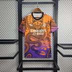 Maillot Real Madrid Dragon édition Spéciale 2024-2025 - Orange FootXStore