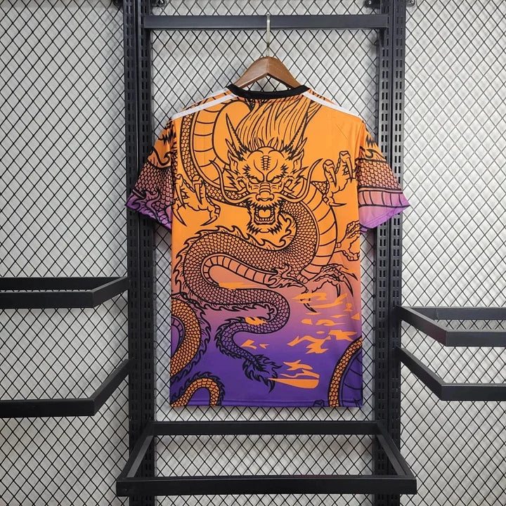 Maillot Real Madrid Dragon édition Spéciale 2024-2025 - Orange FootXStore