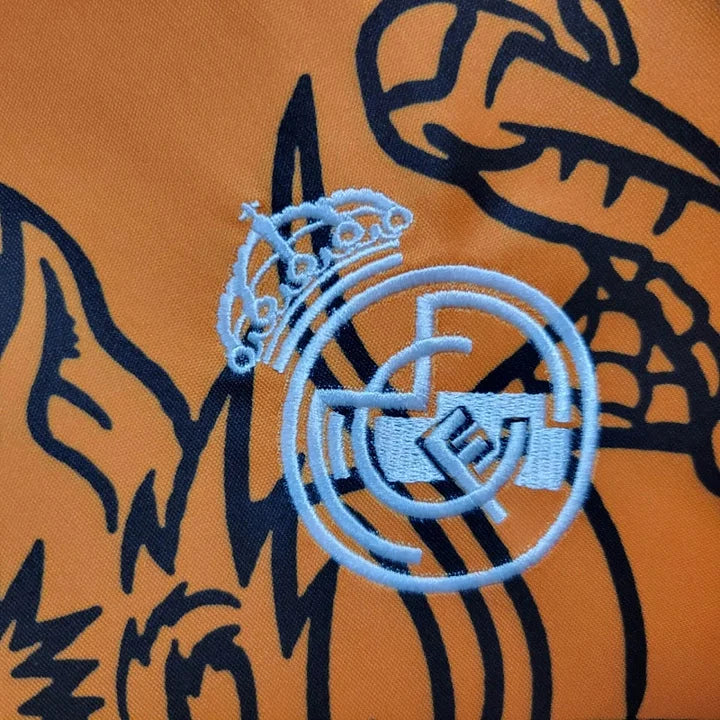 Maillot Real Madrid Dragon édition Spéciale 2024-2025 - Orange FootXStore