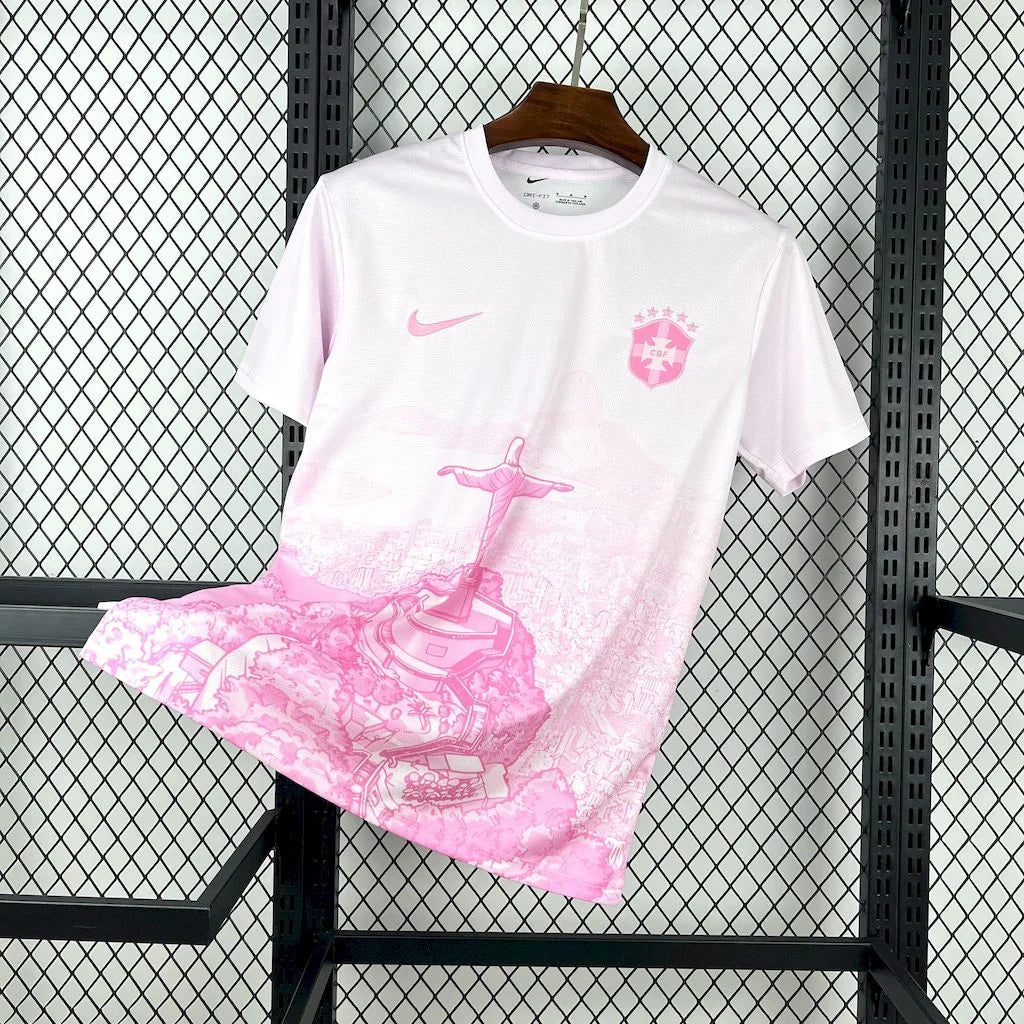 🗺️ Maillot concept Brésil Christ Rédempteur & Paysage de Rio FootXStore