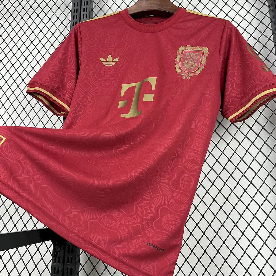 Bayern Munich maillot foot 125ème anniversaire rouge 2025 2026 FootXStore