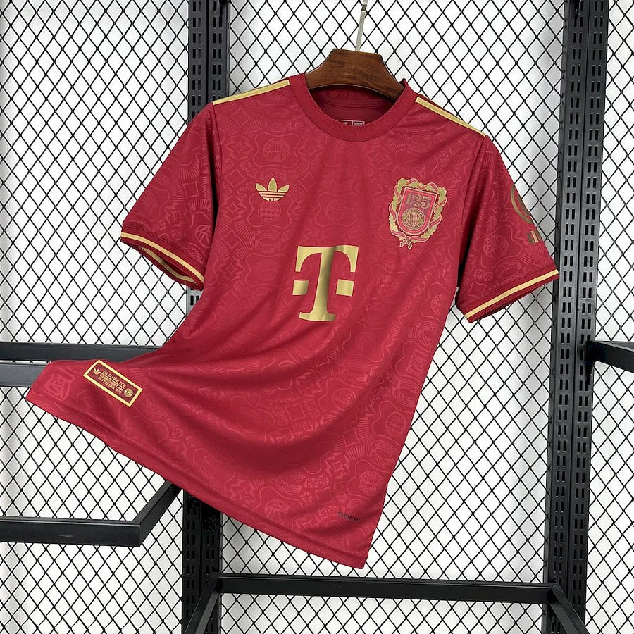 Bayern Munich maillot foot 125ème anniversaire rouge 2025 2026 FootXStore