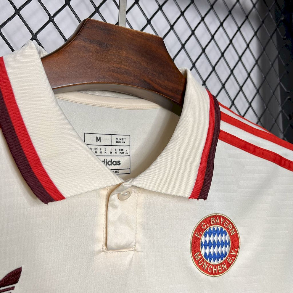 Maillot Bayern Munich blanc 2024/2025 FootXStore