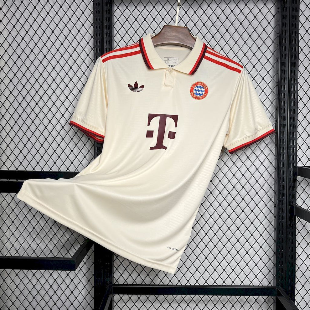 Maillot Bayern Munich blanc 2024/2025 FootXStore